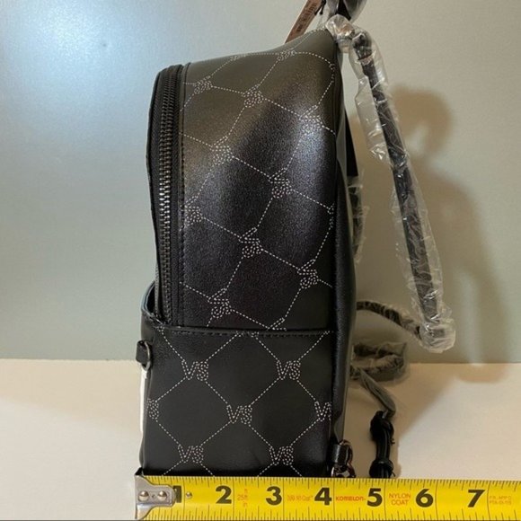 VS Black White Monogram Small City Backpack